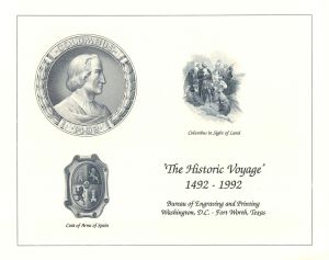 Souvenir Card # B-154 - Americana
