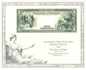 Souvenir Card # B-158 - Americana