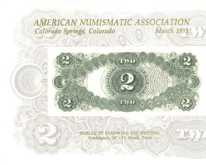 Souvenir Card # B-167 - Americana