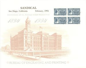 Souvenir Card # B-181 - Americana