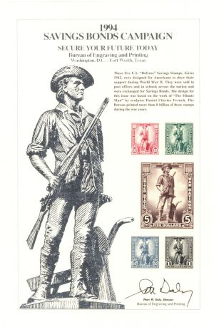 Souvenir Card # B-189 - Americana