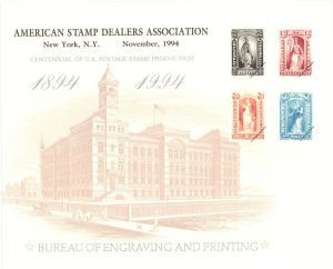 Souvenir Card # B-191 - Americana