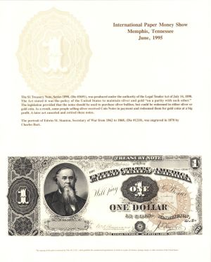 Souvenir Card # B-196 - Americana