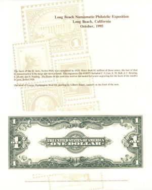 Souvenir Card # B-201 - Americana