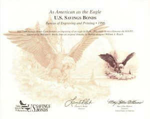 Souvenir Card # B-210 - Americana