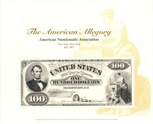 Souvenir Card # B-219 - Americana