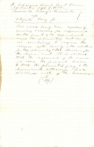 1856 dated Letter - Americana