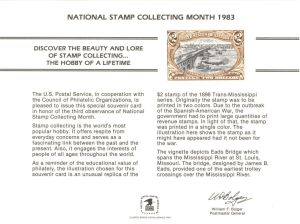 Souvenir Card # PS-48 - Americana