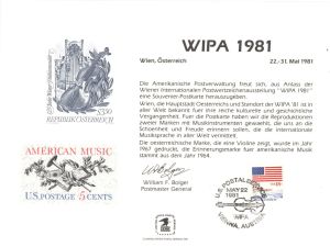 Souvenir Card #PS-34 - Americana