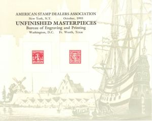 Souvenir Card dated 1993 - Americana