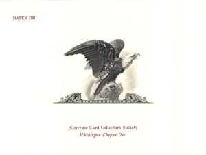 Souvenir Card dated 2001 - Americana