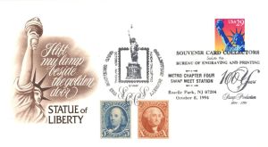 Souvenir Card dated 1994 - Americana