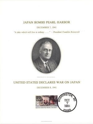Souvenir Card dated 1991 - Americana