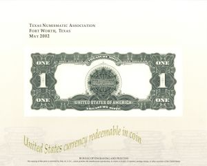 Souvenir Card dated 2002 - Americana