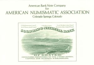 Souvenir Card dated 1996 - Americana