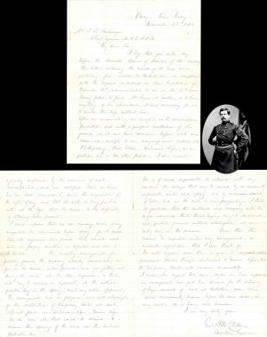 Gen'l George B. Mcclellan signed ALS Report - 1864 dated Autograph