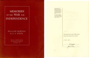 Booklet signed by A.N. Wyeth