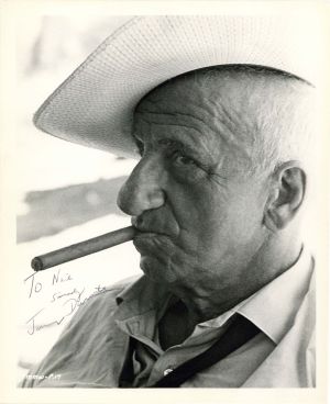 Autographed Photo of Jimmy Durante - (1960's) dated Autograph