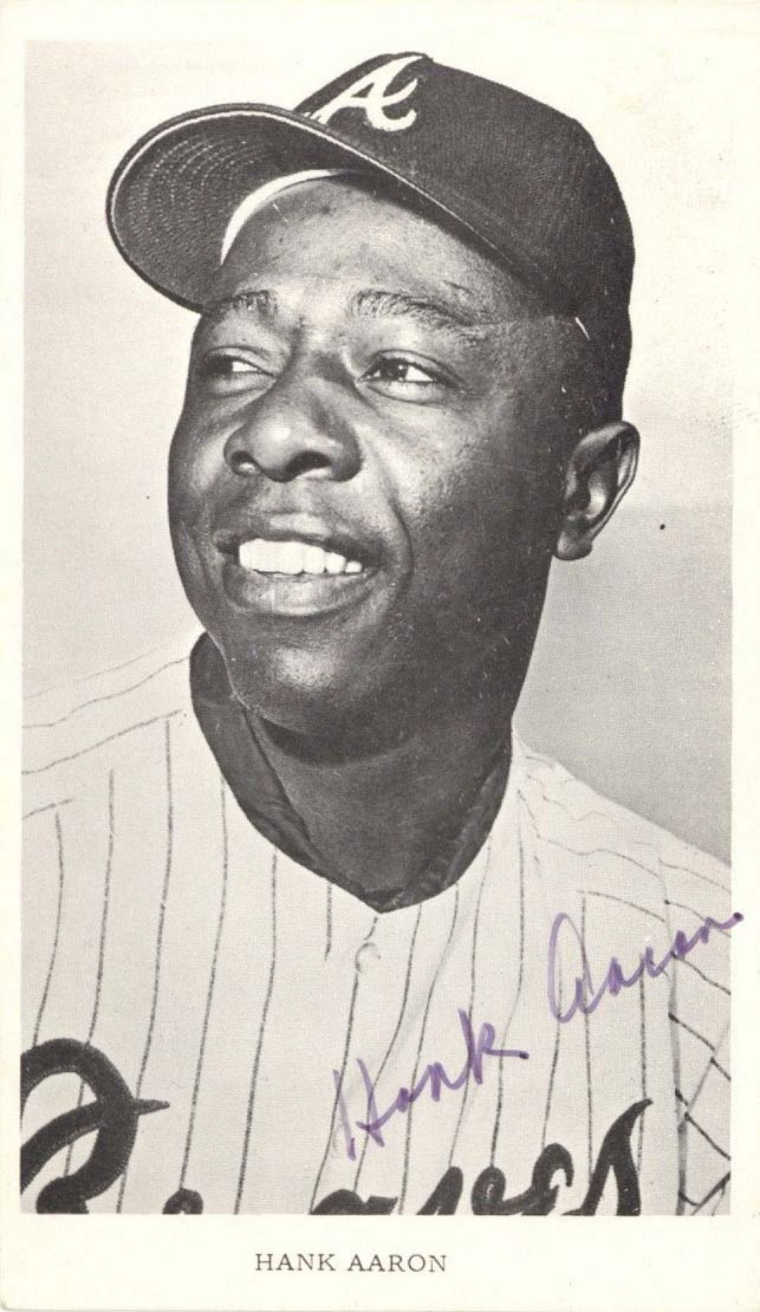 Hank Aaron Signed Photo - Autograph - Baseball Hall of Famer