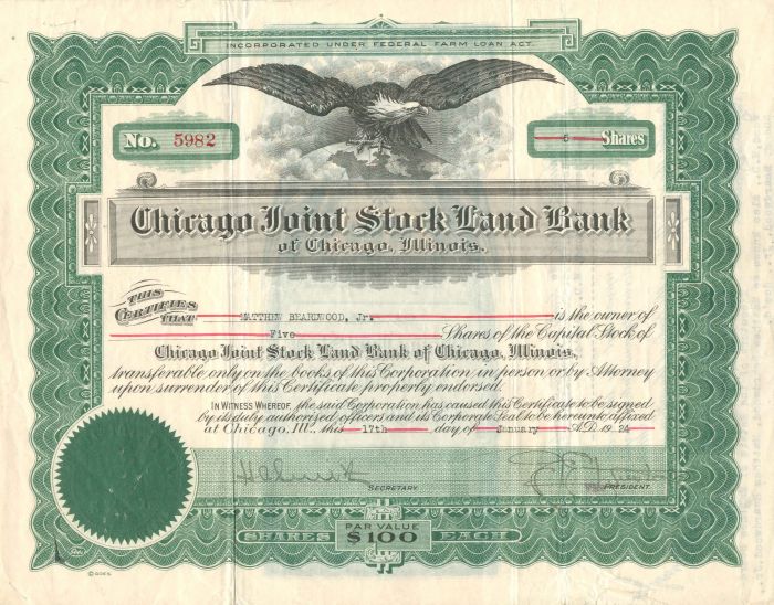 Chicago Joint Stock Land Bank