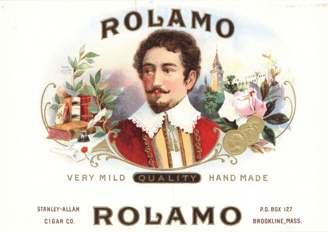 "Rolamo" - Cigar Box Label - <b>Not Actual Cigars</b>