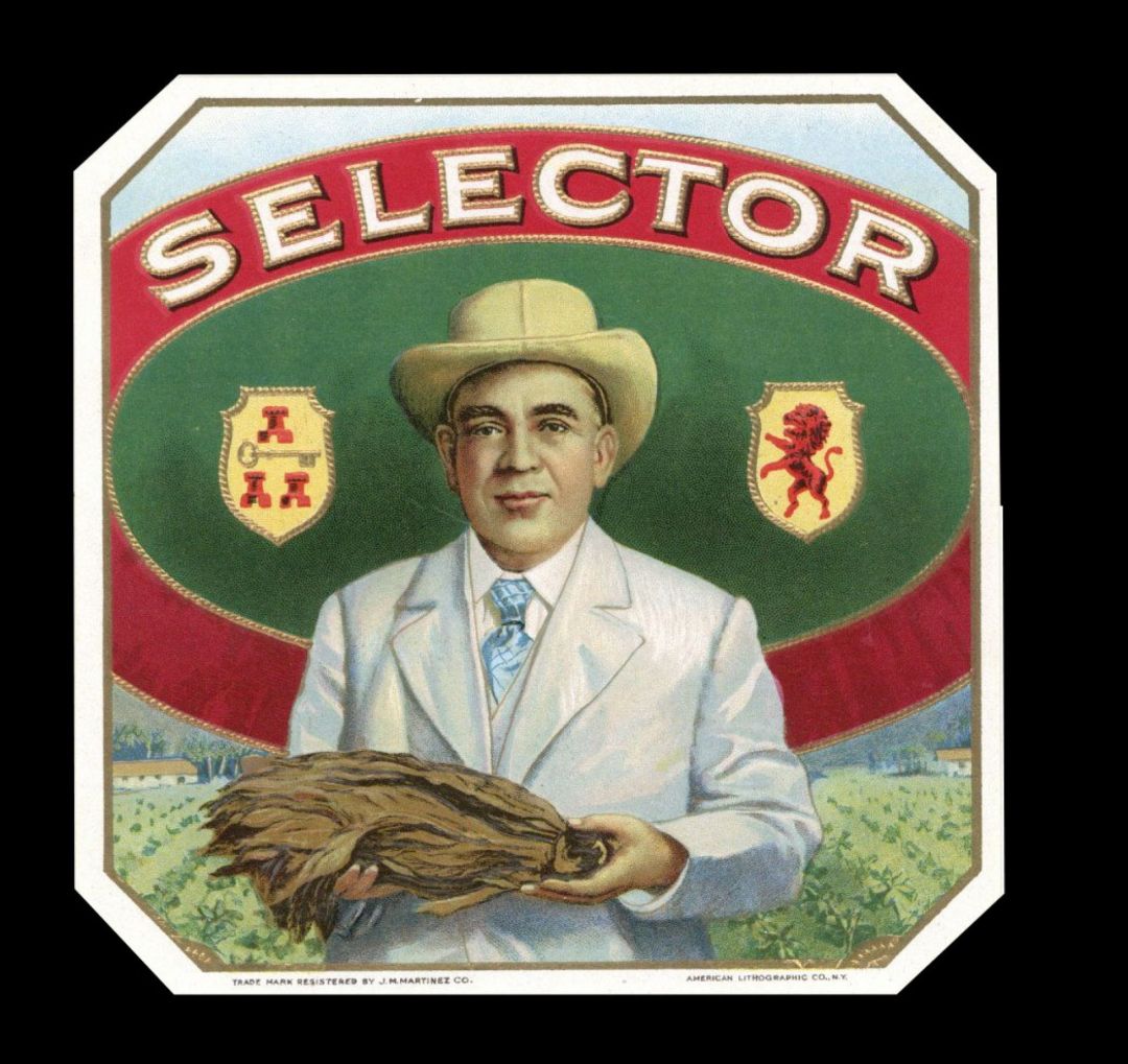 Selector - Cigar Box Label - <b>Not Actual Cigars</b>