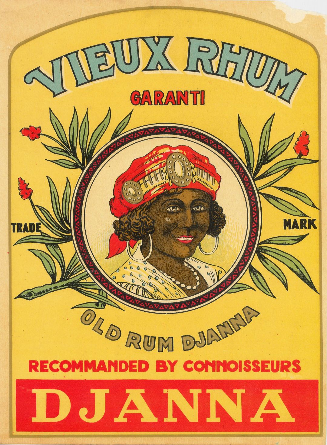 Vieux Rhum - Rum Label - Americana - <b>Not Actual Cigars</b>