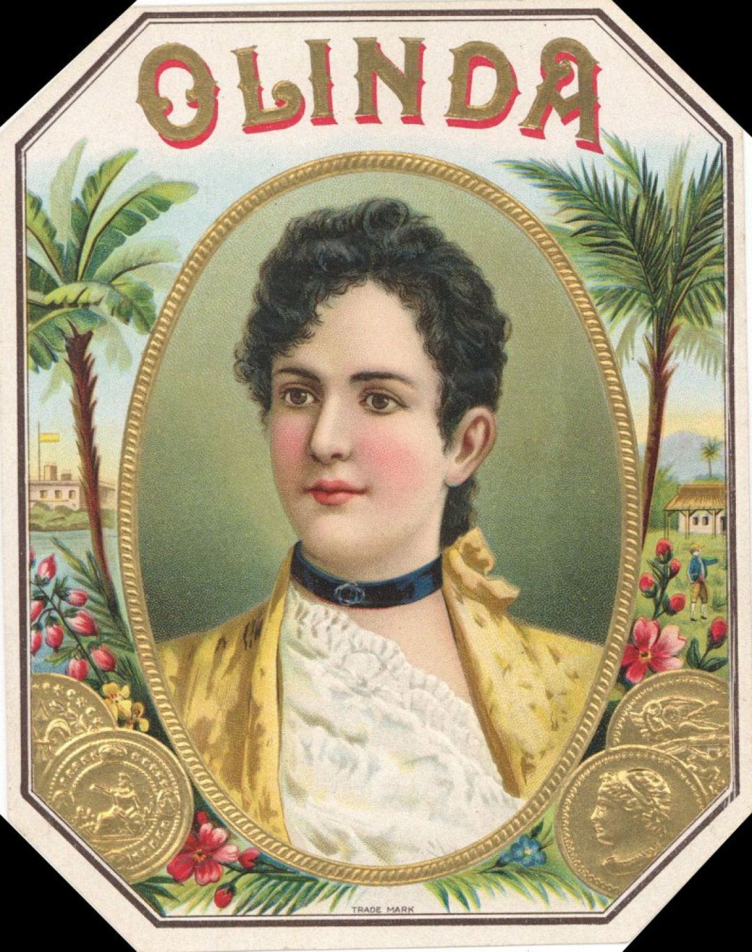 Olinda - Cigar Box Label - <b>Not Actual Cigars</b>