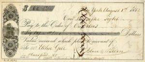 Check from 1842