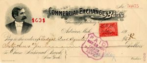 Commercial Exchange Bank - Check