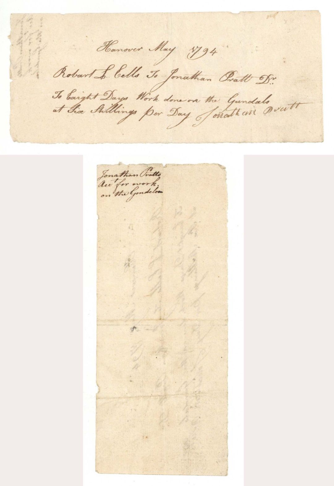 Early Check - 1794 dated Check