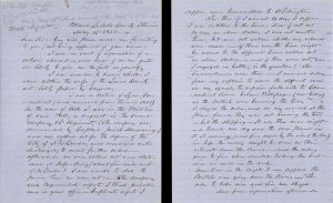 Revolutionary War Pension for Christopher Champlin - Connecticut - 1855 dated American Revolutionary War