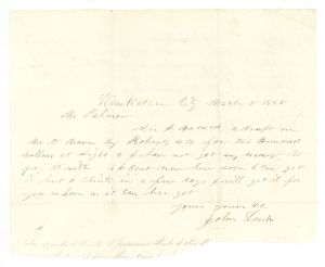Revolutionary War Pension for John Lamb - Connecticut - 1858 dated American Revolutionary War