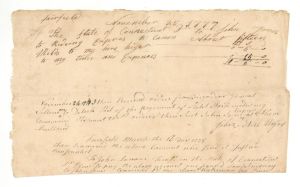 1777 dated Pay Order - American Revolutionary War Document