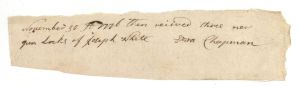 1776 dated Receipt - American Revolutionary War Document