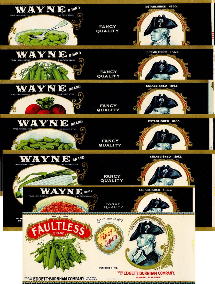 7 Different - Fruit Crate Label