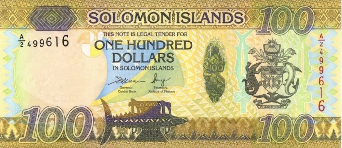 Soloman Islands - 100 Dollars - P-36 - Foreign Paper Money