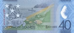 Soloman Islands - 40 Dollars - P-New - 2016 Commem dated Foreign Paper Money