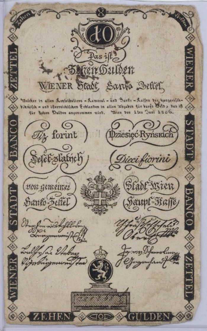 Austria - P-A39a - Austro-Hungarian Gulden - Foreign Paper Money