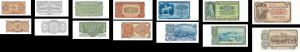 Czechoslavakia - 7 Piece Set - P-78-86 (No P-81-82) - 1953 dated Foreign Paper Money