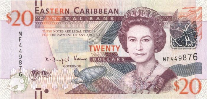 East Caribbean States - P-49 - Foreign Paper Money