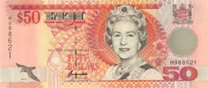 Fiji - 50 British Dollars - P-100a - dated 1996 - Foreign Paper Money