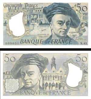 France - 50 Francs - P- 152b - dated 1980-1985  Foreign Paper Money