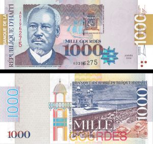Haiti - 1000 Gourdes - P-278 - 2004 dated Foreign Paper Money