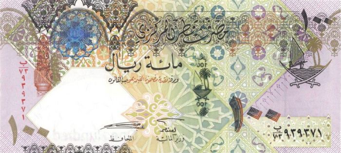 Qatar - 100 Riyals - P-32 - 2008 dated Foreign Paper Money