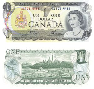 Canada - 1 Canadian Dollar - P-85c - 1973 dated Foreign Paper Money