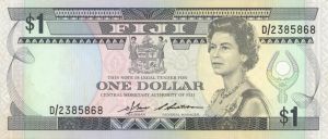 Fiji - One Dollar - P-81a - dated ND 1983 - Foreign Paper Money