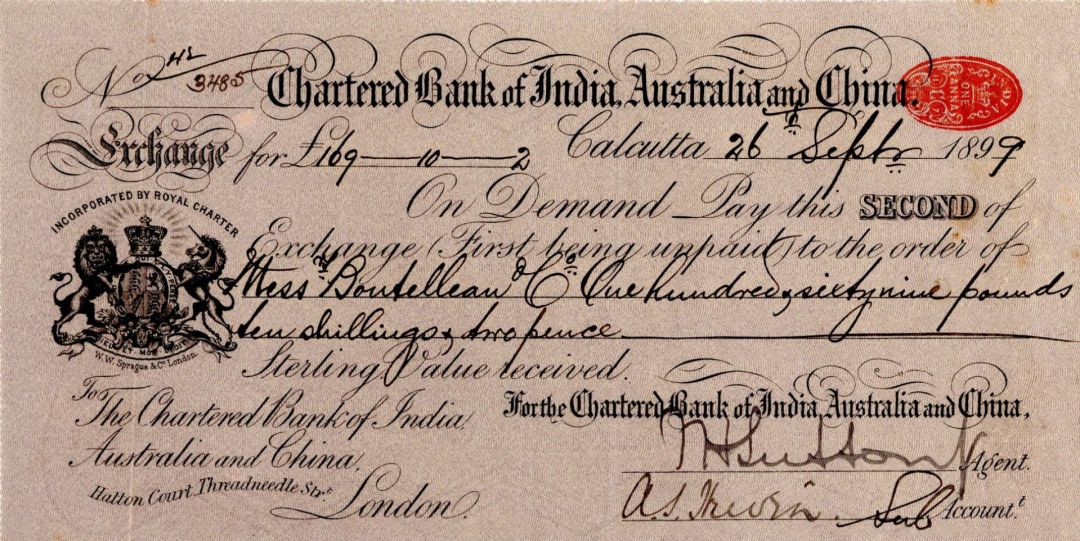 Australia/China/England/India - Draft - Foreign Paper Money