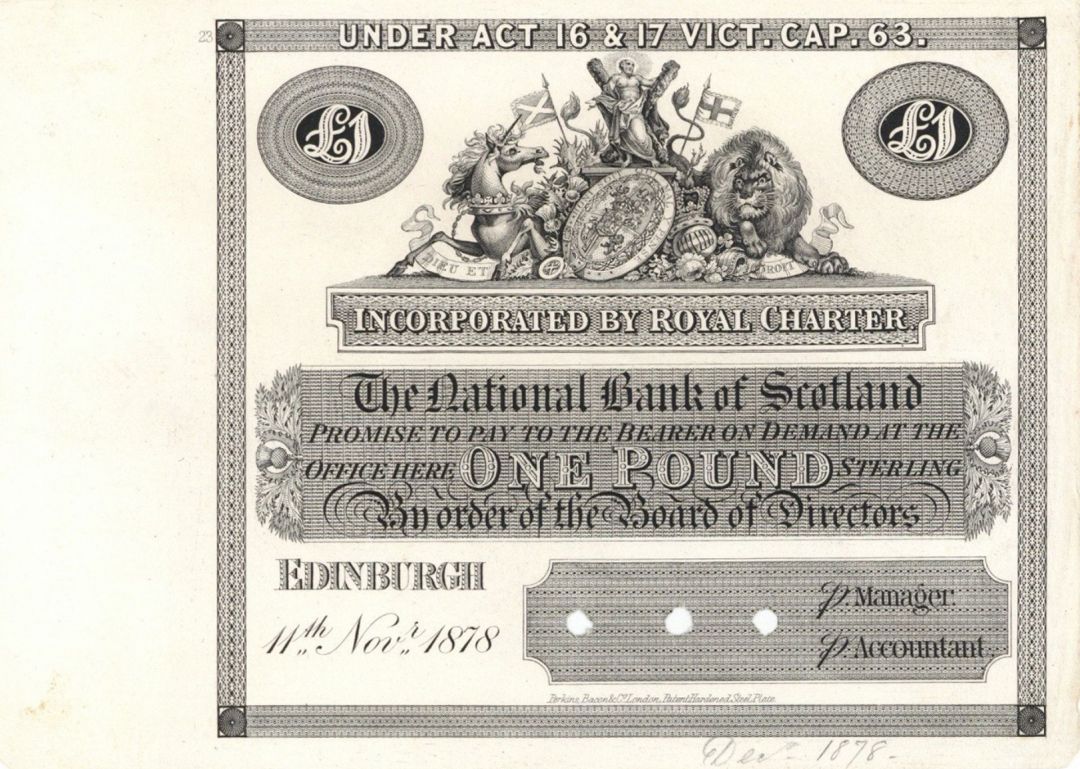 Scotland - P-Douglas 12 -  Foreign Paper Money