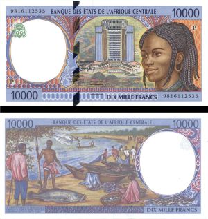 Central African States - P-605Pd - 10,000 Francs - Foreign Paper Money